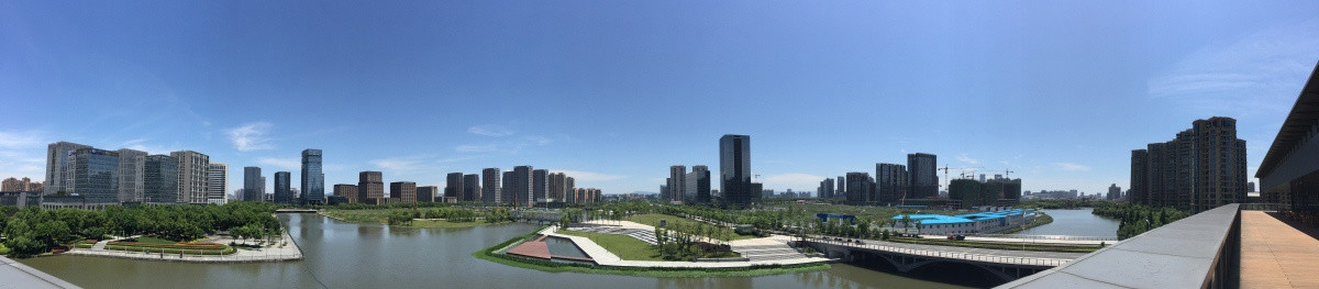 宁波高新区全景图