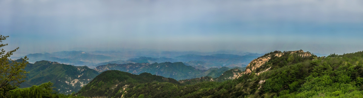 泰山风光 泰山山脉接片