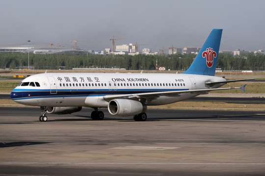 南方航空在北京首都机场