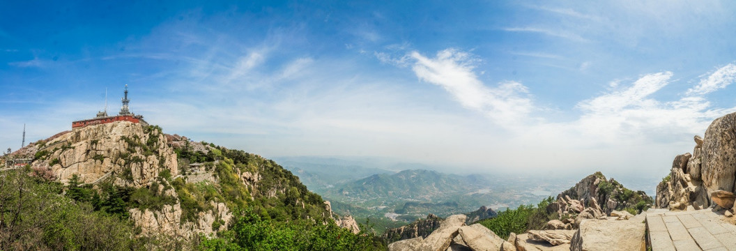 泰山极顶宽屏风光