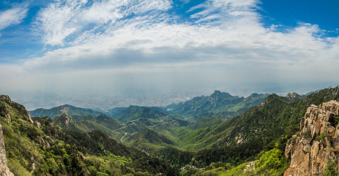 泰山山脉风光泰山风光