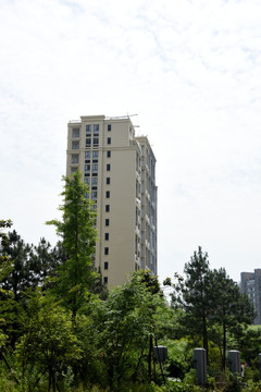 小區(qū)藍(lán)天