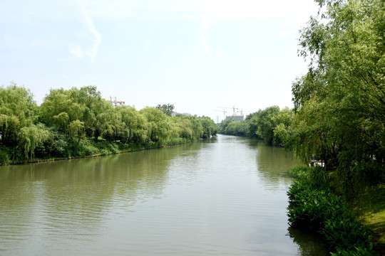 运河风景杭州