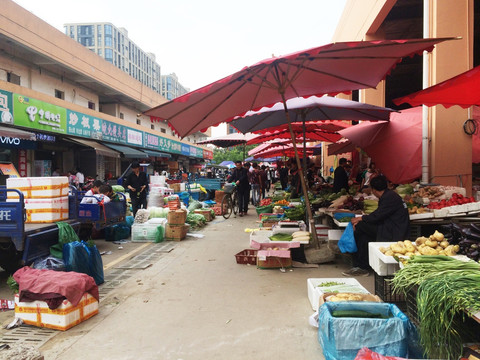 露天菜市场