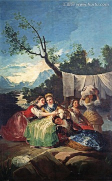古典人物油画 高清西班牙名画