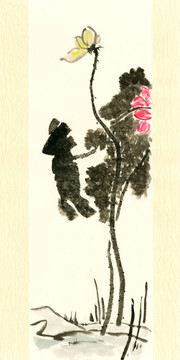 寫意荷花
