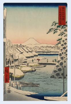 日本繪畫 雪景（未分層）