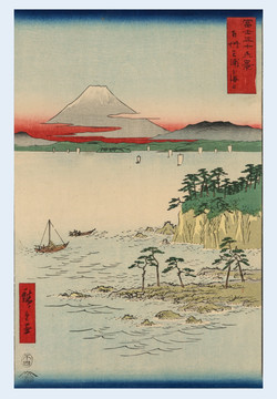 日本繪畫 富士山 （未分層）