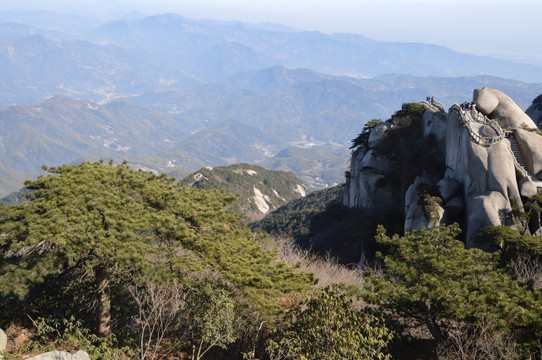 天柱山风景