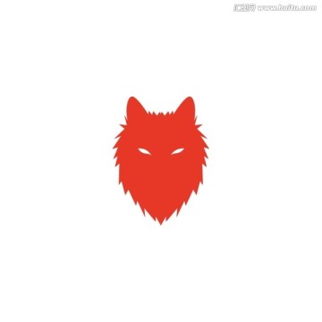 狼形狀LOGO