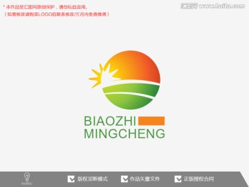 阳光标志logo