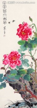 花鸟国画 画廊高清品质