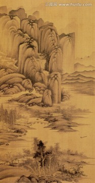 董其昌 仿宋山水畫