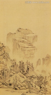 董其昌 仿古山水画