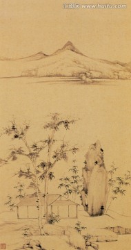 董其昌 仿古山水畫