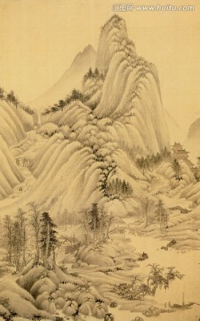 董其昌 仿古山水画