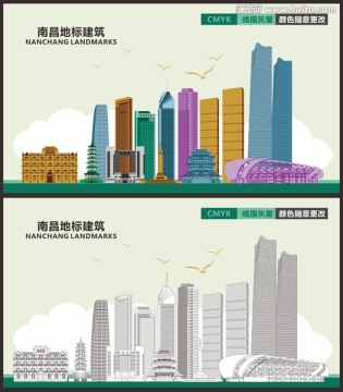 南昌地標(biāo)建筑