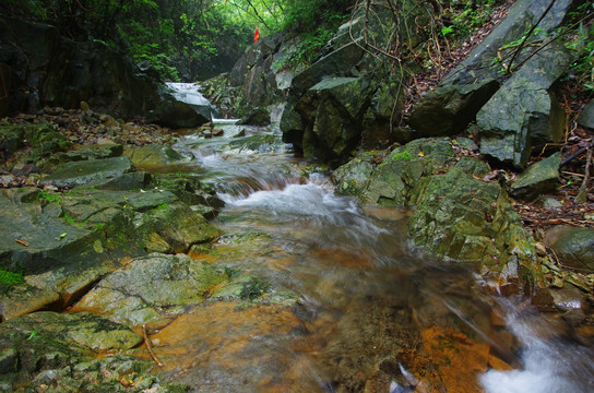 山泉 溪流