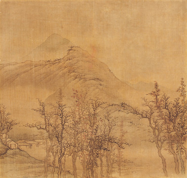 山水古画 画廊高清品质