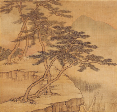 山水古画 画廊高清品质