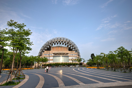 金华中国婺剧院全景