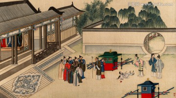賈母親拈香清虛觀
