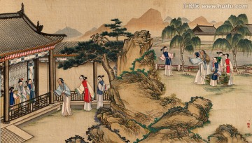 絳云軒里召將飛福