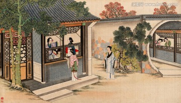 鬧閨因薛寶釵吞聲