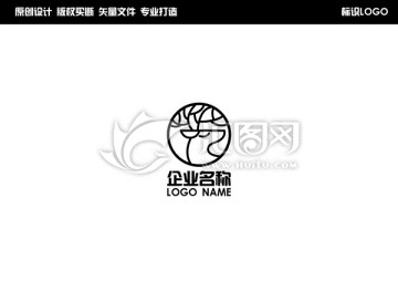 麋鹿LOGO