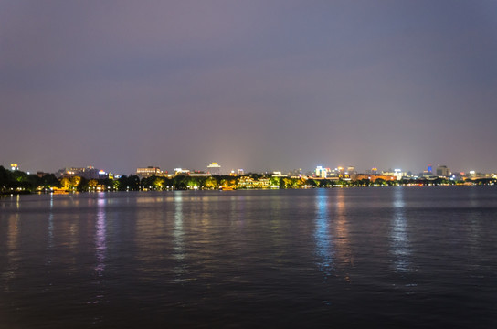 杭州西湖夜景 杭州夜景