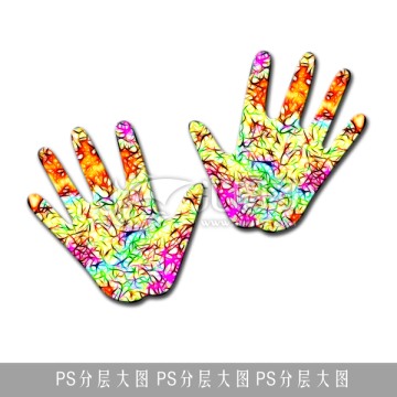 時(shí)尚印花圖案設(shè)計(jì)PSD