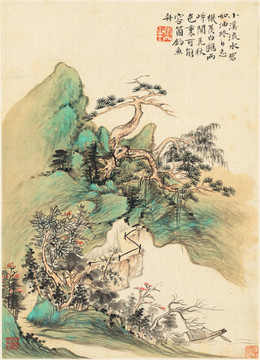 意境國(guó)畫(huà) 畫(huà)廊高清品質(zhì)