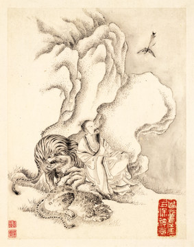 古典人物國(guó)畫(huà) 畫(huà)廊高清品質(zhì)