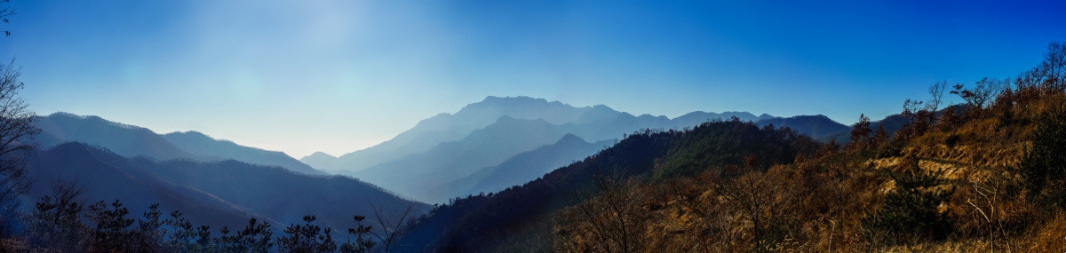 泰山东麓群山超大接片