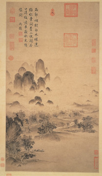 北宋 趙佶 溪山秋色圖