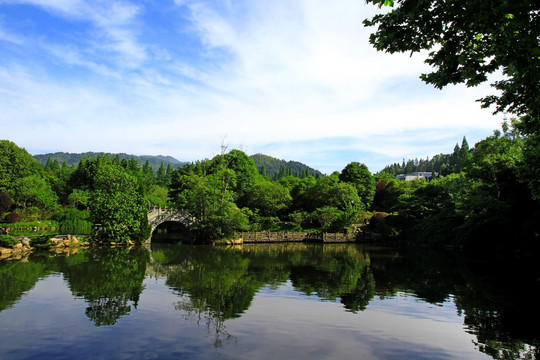 挹翠湖 井冈山