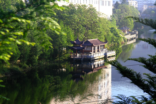 井冈山 南湖公园