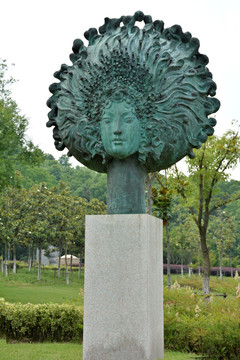 芜湖雕塑公园 徽班