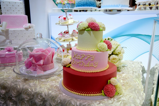 多层婚礼蛋糕模型