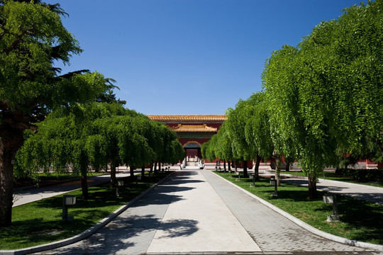 北京太庙琉璃门