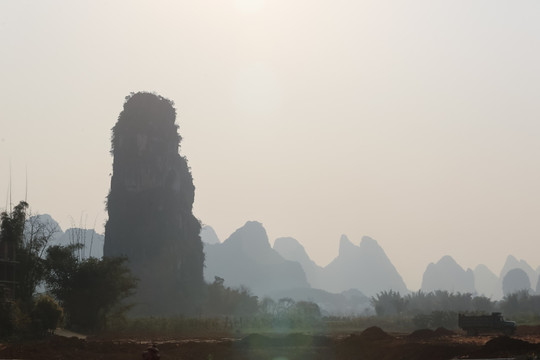 桂林阳朔的山