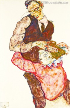 席勒 抽象油画