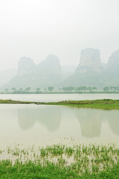 湿地 毛塘湿地 上林 草地