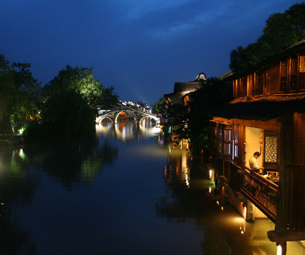 乌镇夜景