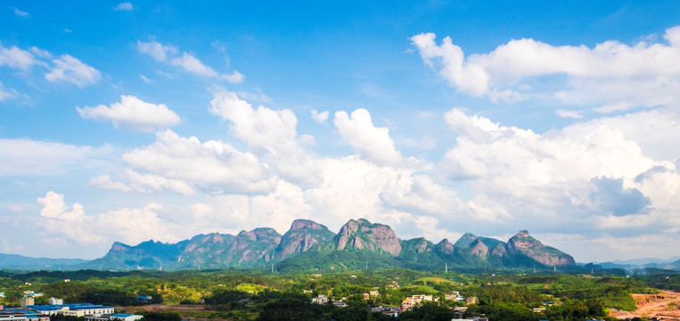 都峤山风光