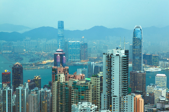 香港建筑群