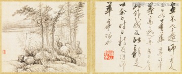 水墨山水畫 畫廊品質(zhì)