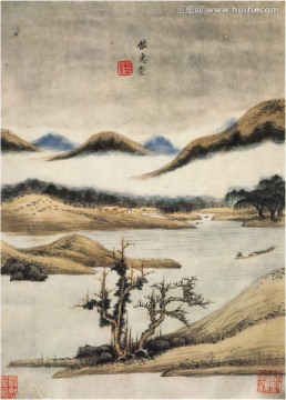 国画山水 画廊品质