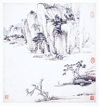 山水古畫 高清品質(zhì)