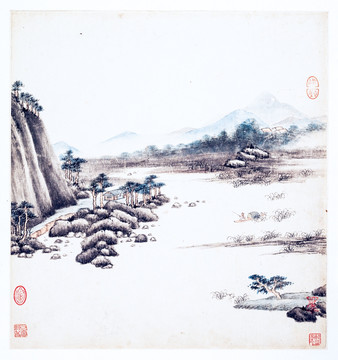 山水古畫 高清品質(zhì)